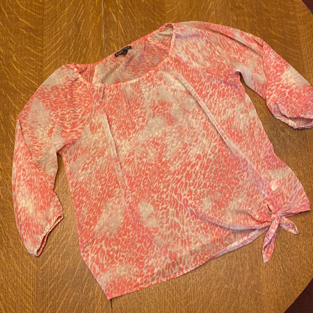 Express polyester dress top